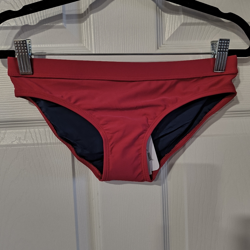 Sporti Guard Sz XS Red Hipster Workout Women's Bikini Swim Bottom